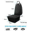 Dog Car Front Seat Cover – Waterproof Non-Slip Pet Carrier Mat for Cars, Trucks & SUVs