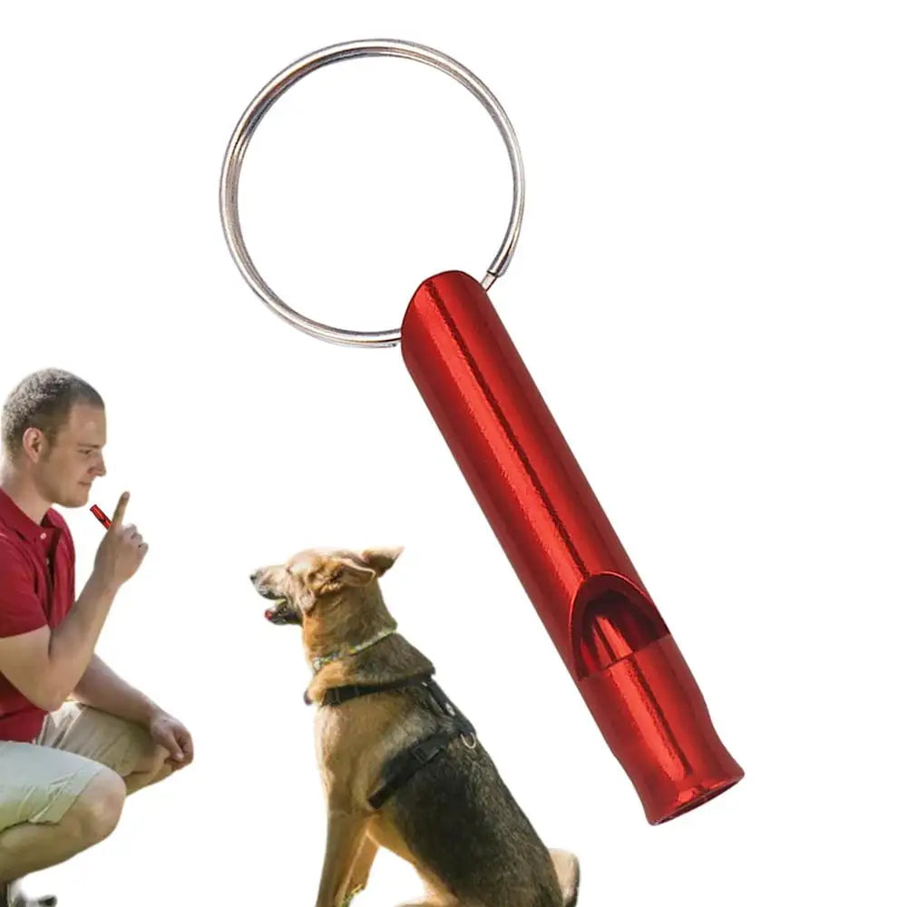 Ultrasonic Dog Training Whistle – Adjustable Frequency for Recall & Bark Control