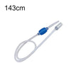 Aquarium Siphon Fish Tank Syphon Vacuum Cleaner Pump Acuario Accessories Semi-automatic WaterChanger Gravel Water Filter