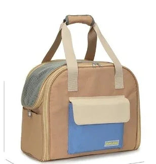 Pet Carrier Bag for Cats Travel Backpack/Transport for Dogs | Expandable Tunnel & Shoulder Strap Options