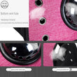 Portable Pet Travel Bag – Transparent Foldable Cat Backpack Zipper Tote