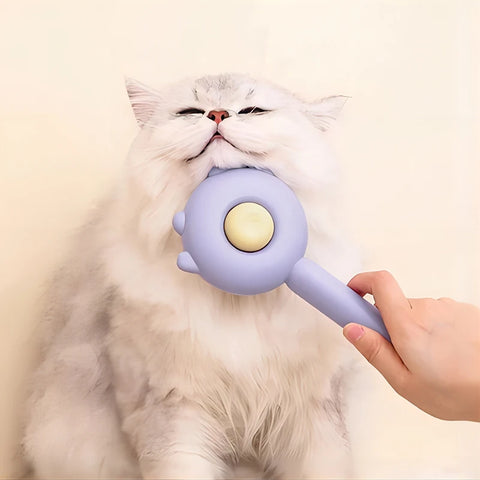 Pet Comb | One-Key Hair Removal Brush | Magic Massage Grooming Tool | Cat Hair Brush | Easy Clean