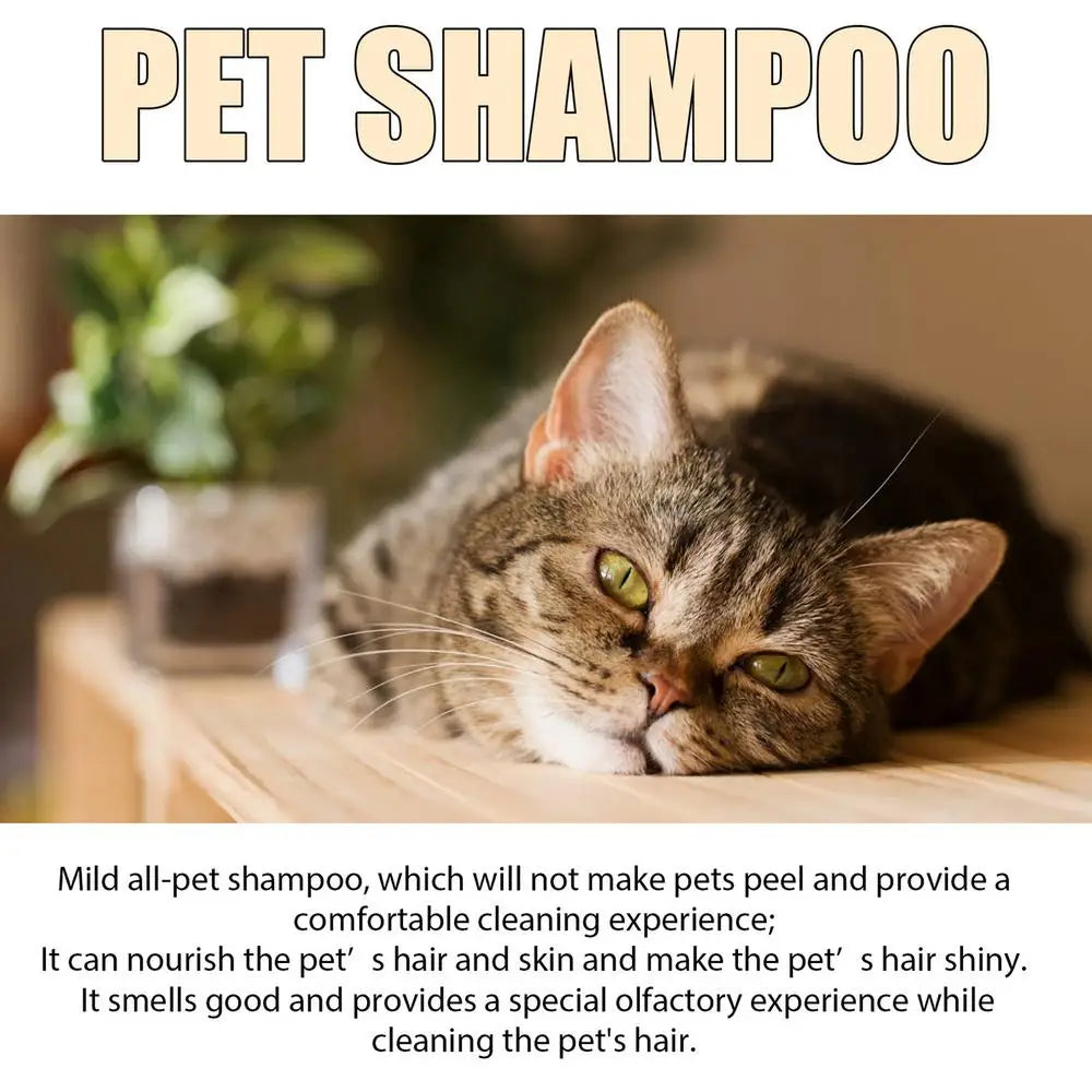 Dog Shampoo With Sense Of Smell Relieving Itching And Sensitive Skin 100ml Deep Cleansing Gentle And Healthy Dog Shampoo