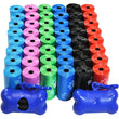 120 Rolls Outdoor Cleaning Dog Poop Bag | 15Bags/Roll Refill Garbage Bag - Pet Supplies