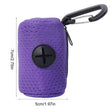 Portable Dog Poop Bag Dispenser – Stylish Pet Waste Bag Holder for Clean Walks