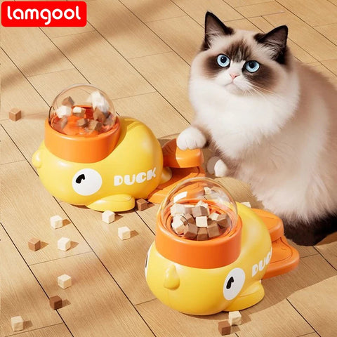 Cat Toy | Cat Automatic Feeder | Cat Interactive Toy | Pet Automatic Food Treat Dispenser | Pet Snack Feeder | Dog Training Pet