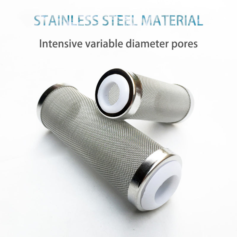Fish Tank Filter Stainless Steel Inlet Case Mesh Shrimp Nets Special Cylinder Filters Inflow Inlet Protect Aquarium Accessories