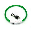USB Rechargeable LED Dog Collar – Adjustable Luminous Safety Light Collar for Night Visibility