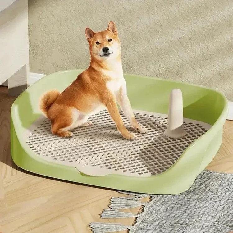 Training Toilet Pet Toilet for Small Dogs & Cats — Portable Puppy Pad Holder Tray