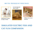 Electric Moving Fish Cat Toy | Realistic Flopping Fish | Dog Toy Plush | Interactive Cat Toy | Electric Wagging Fish | Indoor Cat Exercise | Pet Supplies