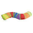 Foldable Cat Tunnel Toy for Indoor & Outdoor Use | Crinkle Sound/Hanging Ball/Multi-Entry Design – Play Tube for Cats/Kittens/Rabbits/Puppies