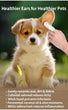 Pet Ear Cleaning Finger Wipes (50ps/can) - Earwax & Mites Removal for Cats and Dogs