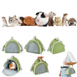 Portable Breathable Small Pet Carrier Bag – Travel Backpack for Hamsters, Guinea Pigs, Rabbits, Reptiles, and More