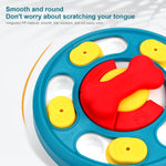 Dog Puzzle Toys Slow Feeder Interactive Increase Puppy IQ Food Dispenser Anti-Choking Tableware Dog Licking Plate Pet Supplies