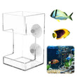 Fish Feeder for Aquarium – Acrylic Feeding Tube with Suction Cup
