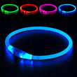 LED USB Rechargeable Dog Collar – Adjustable, Glowing Safety Collar for Pets