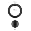 Aquarium Feeding Ring Floating Food Tray with Suction Cup – Square Fish Feeder (Black & Blue)