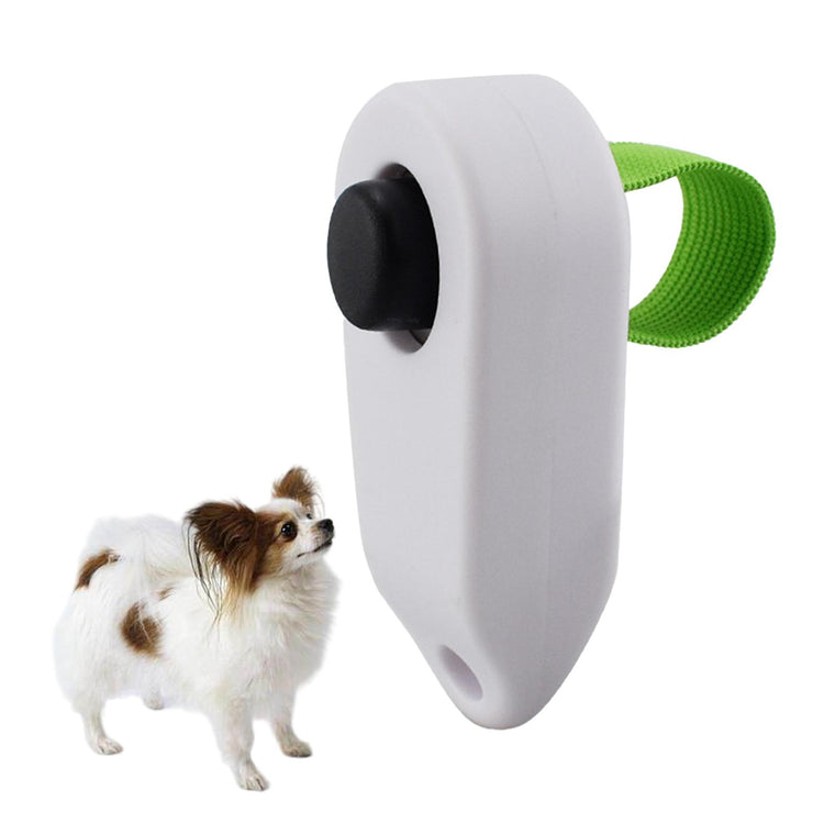 Dog Training Clicker with Elastic Belt | Pet Obedience Trainer for Dogs & Cats