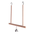 Parrot Hammock Bird Swing | Perch with Wooden Stand | Small Birds Chew Toy | Easy to Hang for Finch Canary