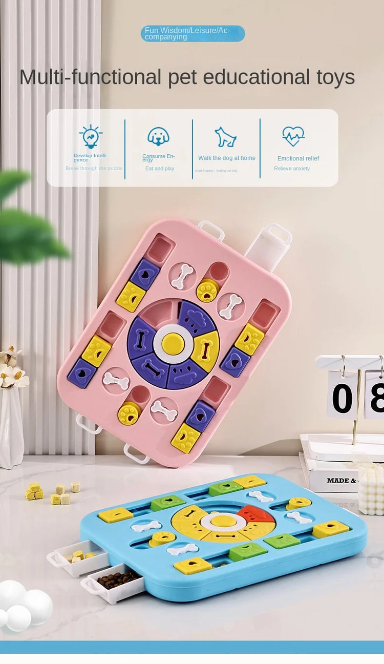 Interactive Dog Puzzle Toy for Training & Enrichment | For All Dog Sizes