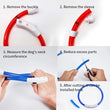 USB Rechargeable LED Dog Collar – Adjustable Luminous Safety Light Collar for Night Visibility