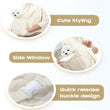 Waterproof Windproof Pet Chest Bag – Breathable Dog and Cat Carrier Backpack for Small Pets