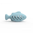 Silicone Cat Toy | Fish Shape | Self-Entertainment Chew Toy | Catnip Mint Scent | Durable Cat Play Tool | Happy Supplies for Cats