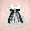 Christmas Pet Dress for Cats & Small Dogs | Red Bow Skirt | Holiday Costume