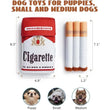 3-Pack Interactive Plush Cigarette Dog Toys with Box