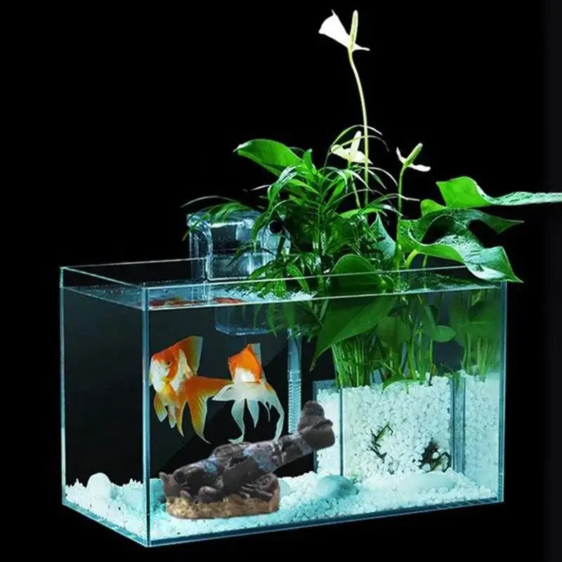 Mini Shipwreck Aircraft Aquarium Ornament – Resin Underwater Decor for Fish Tank