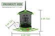 Bird Feeder Camera | 4MP 2K HD Bird Video Capture | Solar Powered WiFi Camera Feeder | Smart Birdwatching Device with Alerts | Outdoor Bird Observation Tool