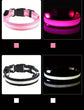 LED Safety Collar For Small And Medium Dogs - Adjustable, Flashing Glow For Night Walking
