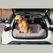 Large Dog Car Seat Carrier – Foldable Pet Travel Bed with Safety Straps & Washable Cover