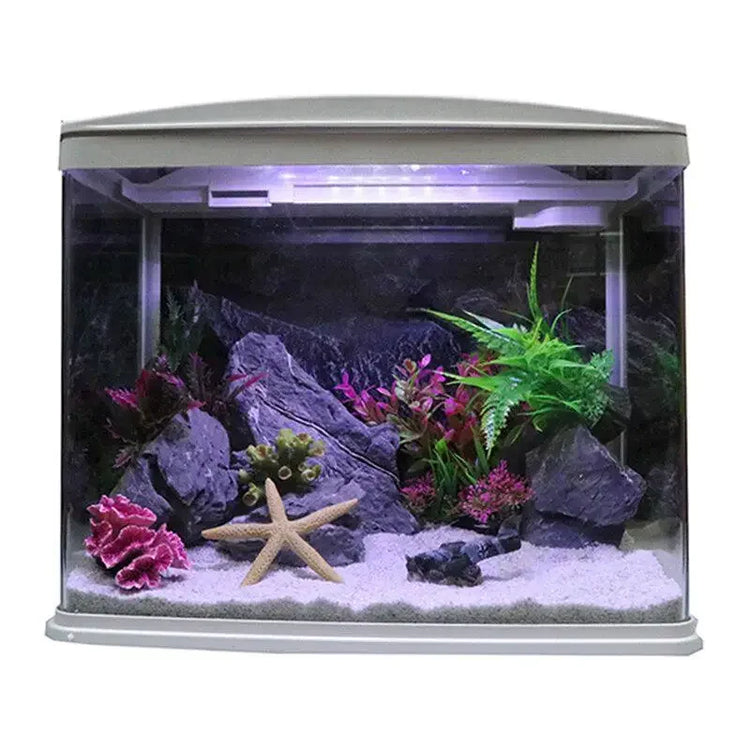 Mini Shipwreck Aircraft Aquarium Ornament – Resin Underwater Decor for Fish Tank