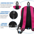 Breathable Dog Carrier Backpack – Travel Pet Bag for Small to Medium Dogs and Cats