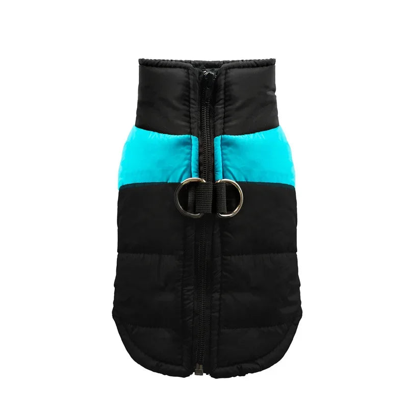Pet Puppy Clothes Cat Clothing Autumn/Winter Warm Cotton Jacket Outdoor Waterproof Tank Top Small/Medium/Large Dog Costume