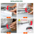 Fish tank plant liquid fertilizer syringe is used to add aquatic plant liquid fertilizer to remove planarian fish from feeding