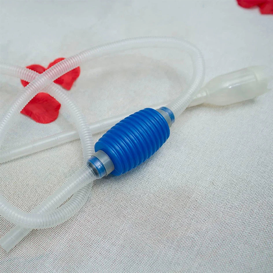 Aquarium Siphon Fish Tank Syphon Vacuum Cleaner Pump Acuario Accessories Semi-automatic WaterChanger Gravel Water Filter