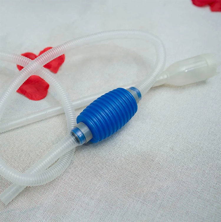 Aquarium Siphon Fish Tank Syphon Vacuum Cleaner Pump Acuario Accessories Semi-automatic WaterChanger Gravel Water Filter