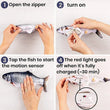 Cat/Dog Toy – USB Charging Electric Floppy Fish | Simulation Interactive Pet Chew Toy | Teeth Grinding & Training Play Toy