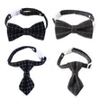 Pet Bow Tie | Adjustable Cat Neck Tie - Puppy Costume | Breakaway Small Dogs Bowtie Collar | Cats Grooming Ties | Party Accessories