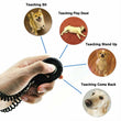Dog Training Clicker with Adjustable Wrist Strap | Portable Pet Trainer Tool
