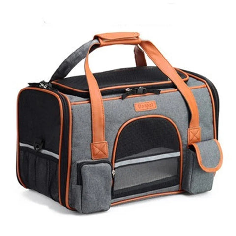 Crossbody Dog Bag – Pet Backpack | Multipurpose Solid Color Shoulder Carrier - Cats/Dogs | Breathable, Portable & Travel-Friendly