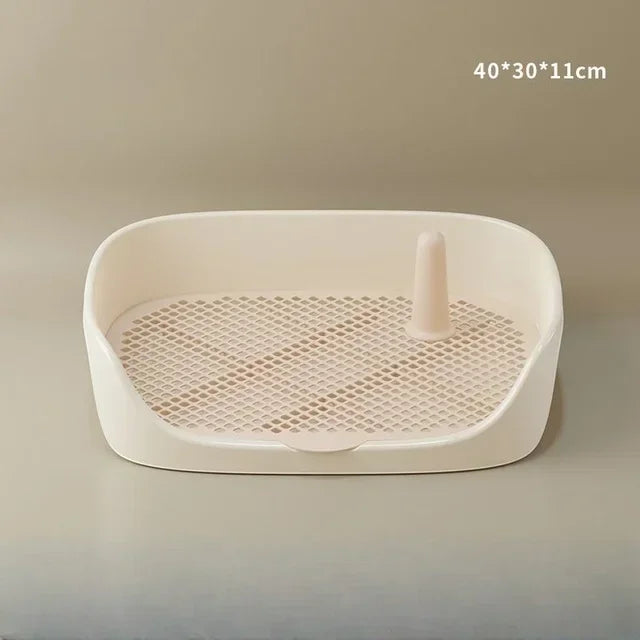 Training Toilet Pet Toilet for Small Dogs & Cats — Portable Puppy Pad Holder Tray