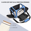 Airline Approved Soft-Sided Pet Carrier Backpack for Small Dogs and Cats