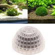 Aquarium Moss Ball Holder – Transparent Plastic Aquatic Plant Container & Filter Decoration for Fish Shrimp Tanks