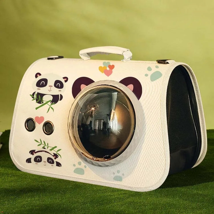 Portable Cat Carrier Bag – 360° Mesh Ventilated | Collapsible Handheld Tote | Small Pet Travel Backpack for Cats/Puppies
