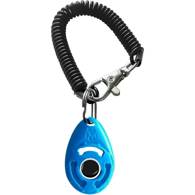 Dog Training Clicker with Adjustable Wrist Strap | Pet Trainer for Dogs, Cats, Birds