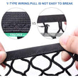 Dog Car Net Barrier with Storage Bag – Rear Seat Safety Fence for Pets and Kids