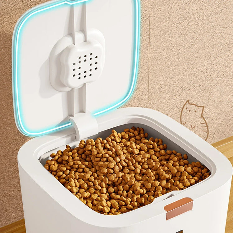 Large Pet Food Storage Barrel – Airtight & Moisture-Proof Container for Dog, Cat & Small Animal Food
